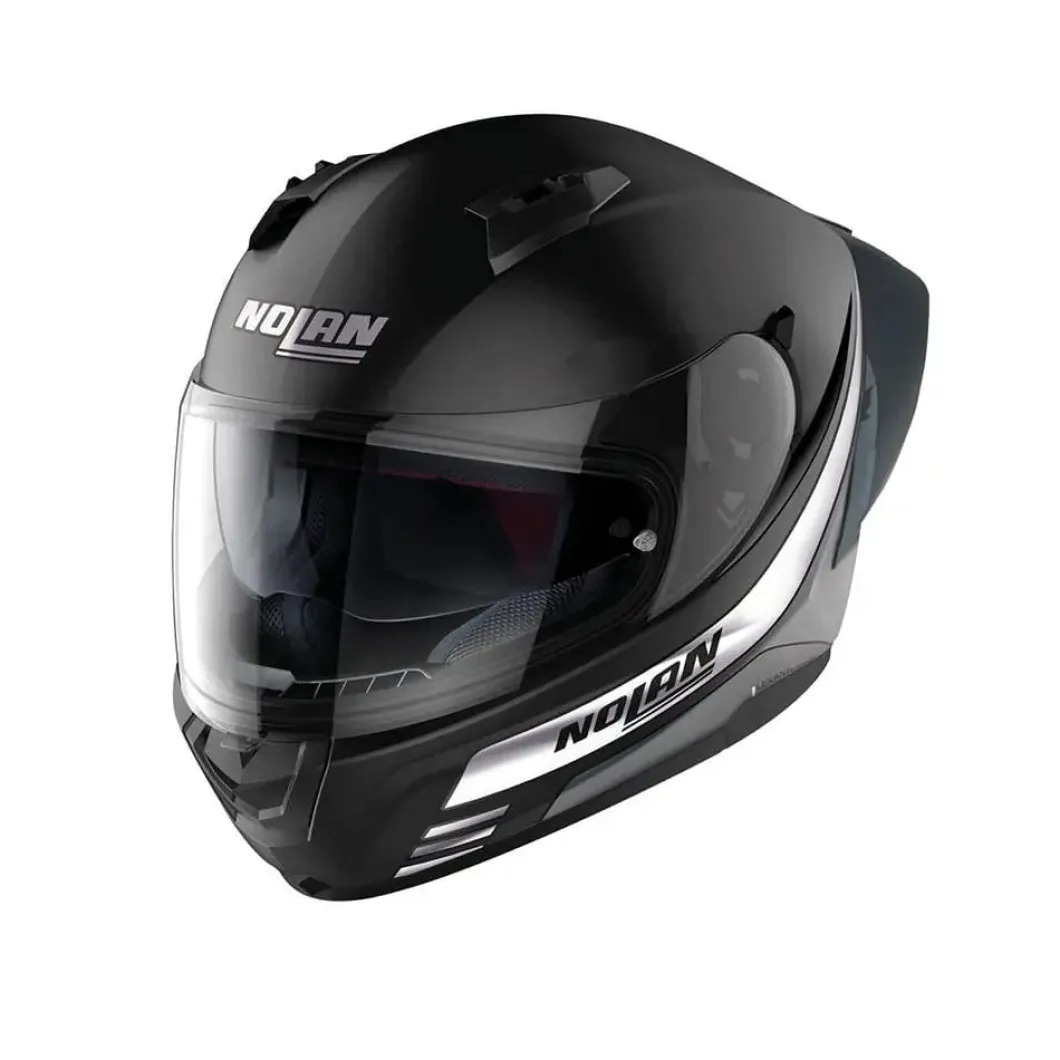 NOLAN N60-6 SPORT OUTSET 020 MOTORCYCLE Integral Helmets Black White