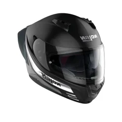 NOLAN N60-6 SPORT OUTSET 020 MOTORCYCLE Integral Helmets Black White