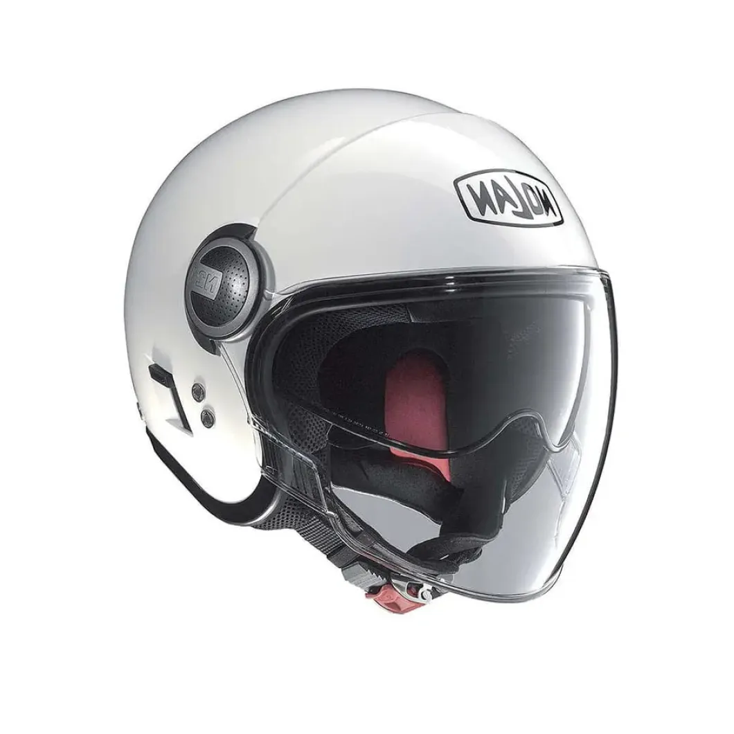 NOLAN N21 VISOR 06 CLASSIC 005 Motorcycle Jet Helmets White