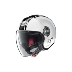 NOLAN N21 VISOR 06 DOLCE VITA 094 Motorcycle Jet Urban Helmets White Black