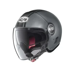 NOLAN N21 VISOR 06 DOLCE VIT093 Motorcycle Jet Urban Helmets Matte Black Grey