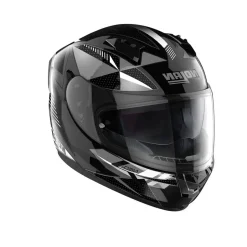 NOLAN N60-6 WIRING 073 Full Face Motorcycle Helmets Black Silver White