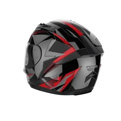 NOLAN N60-6 WIRING 074 Full Face Motorcycle Helmets Black Silver Red