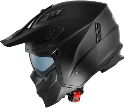 PREMIER 25 SUBVERTER U9BM CONVERTIBLE MOTORCYCLE HELMETS MATT BLACK