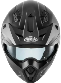 PREMIER 25 SUBVERTER U9BM CONVERTIBLE MOTORCYCLE HELMETS MATT BLACK