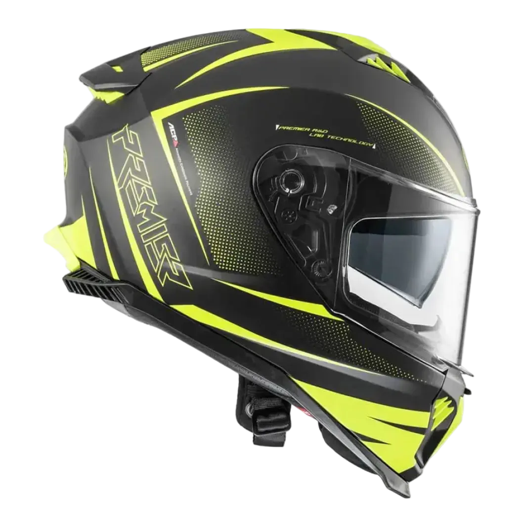 PREMIER 23 Typhoon FRY9BM Full Face Motorcycle Helmets