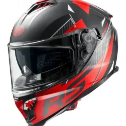 Premier 23 Typhoon RS92BM Full Face Motorcycle Helmet with Pinlock Included Red