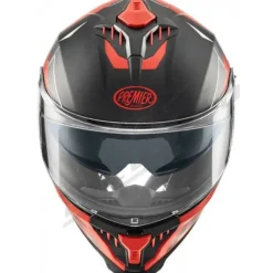 Premier 23 Typhoon RS92BM Full Face Motorcycle Helmet with Pinlock Included Red
