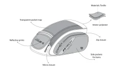 R-Tech Clutch Motorcycle Tank Bags