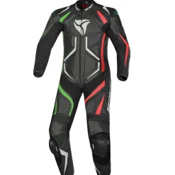 R-TECH Defender GP 1-Piece Suit Black/Red/Green