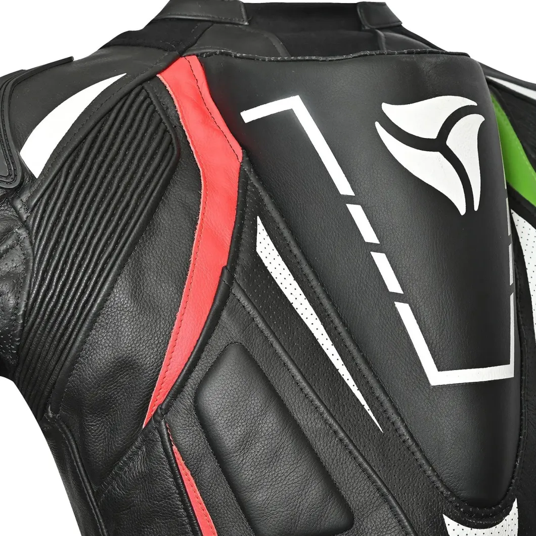 R-TECH Defender GP 1-Piece Suit Black/Red/Green
