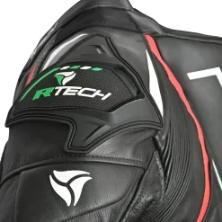R-TECH Defender GP 1-Piece Suit Black/Red/Green