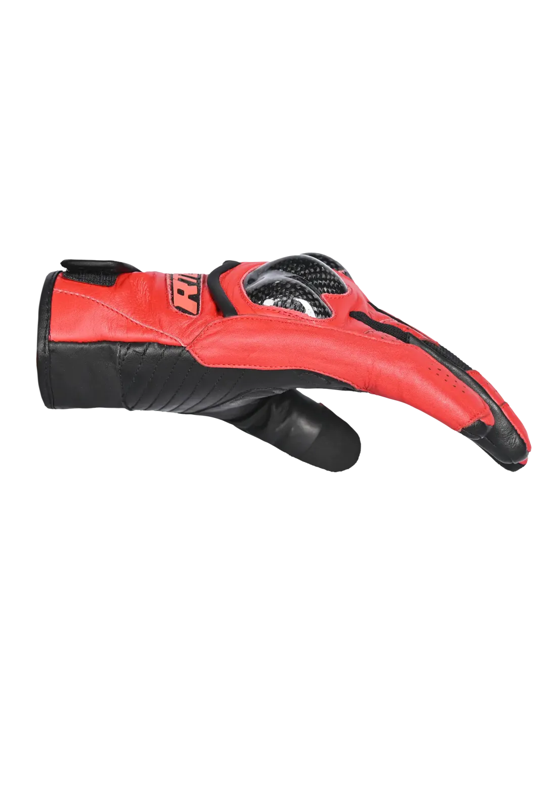 R-Tech Falcon Motorcycle Gloves Black Red