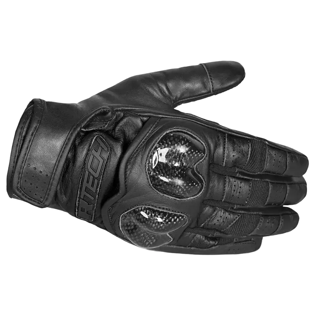 R-Tech Falcon Motorcycle Gloves Black
