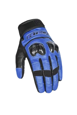 R-TECH Ghetto Falcon Motorcycle Gloves Black Blue
