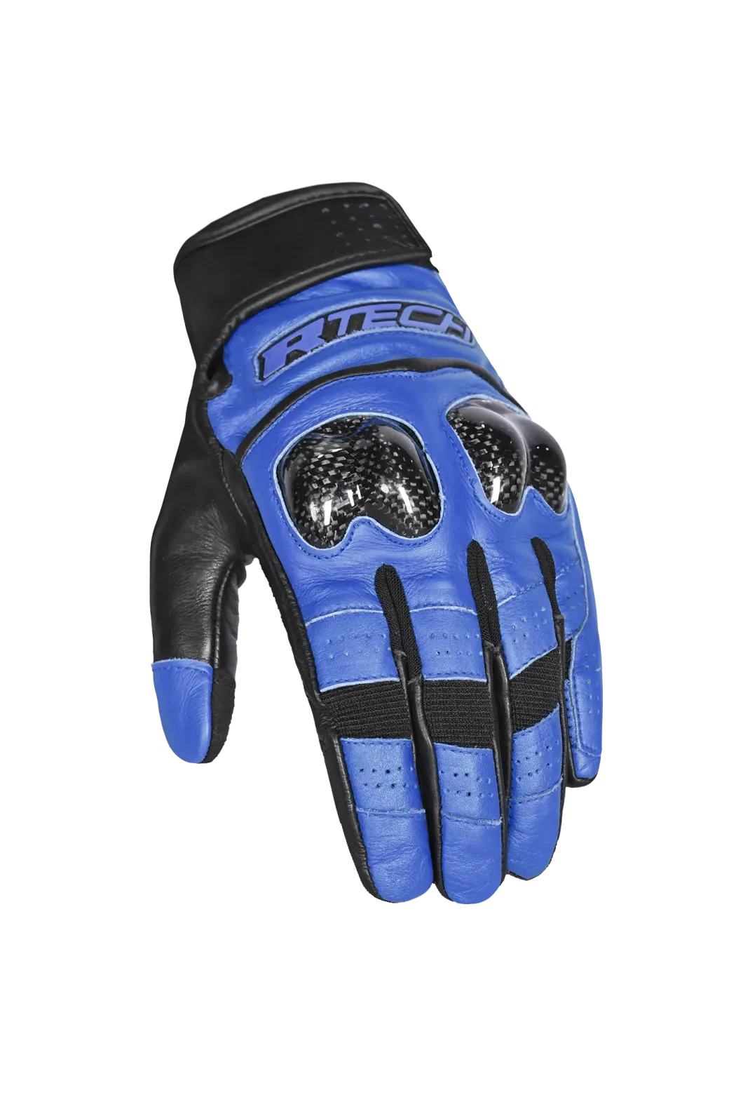 R-TECH Ghetto Falcon Motorcycle Gloves Black Blue