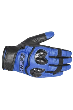 R-TECH Ghetto Falcon Motorcycle Gloves Black Blue