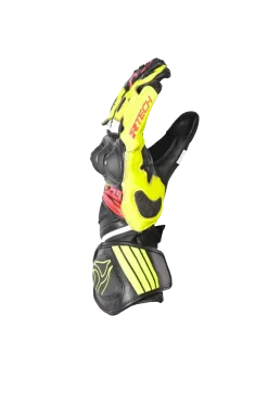 R-tech GP Racing Men's Racing Gloves BLACK/YELLOW