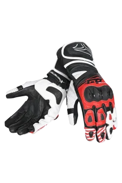 R-tech GP Racing Men's Racing Gloves BLACK/RED