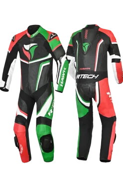 R-Tech Hawk 1 Pc Black White Green Red