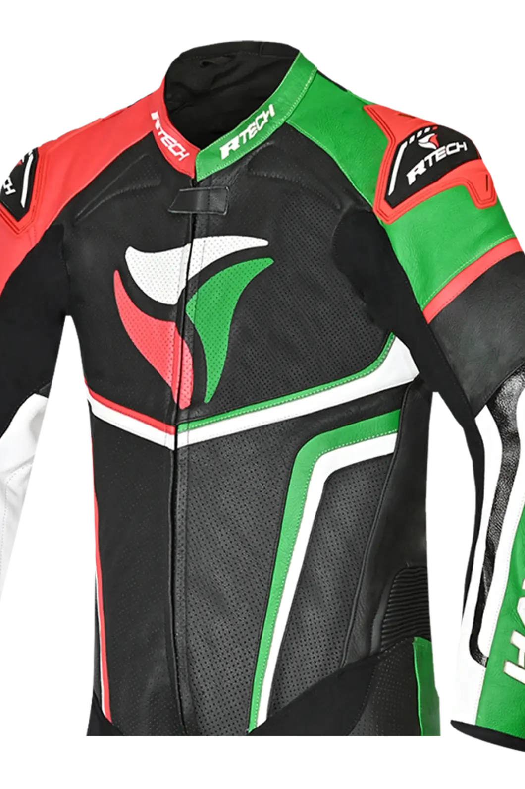 R-Tech Hawk 1 Pc Black White Green Red