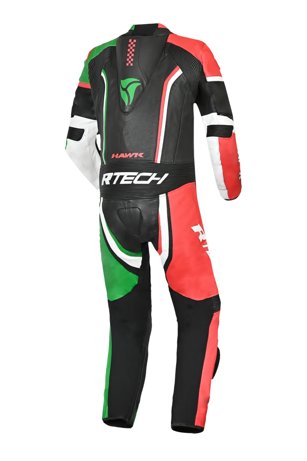 R-Tech Hawk 1 Pc Black White Green Red