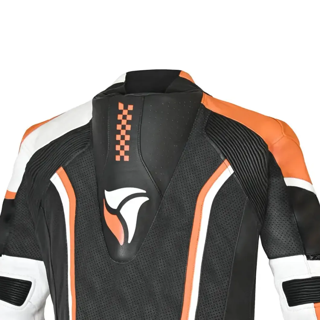 R-Tech Hawk 1 Pc Black White Naranja