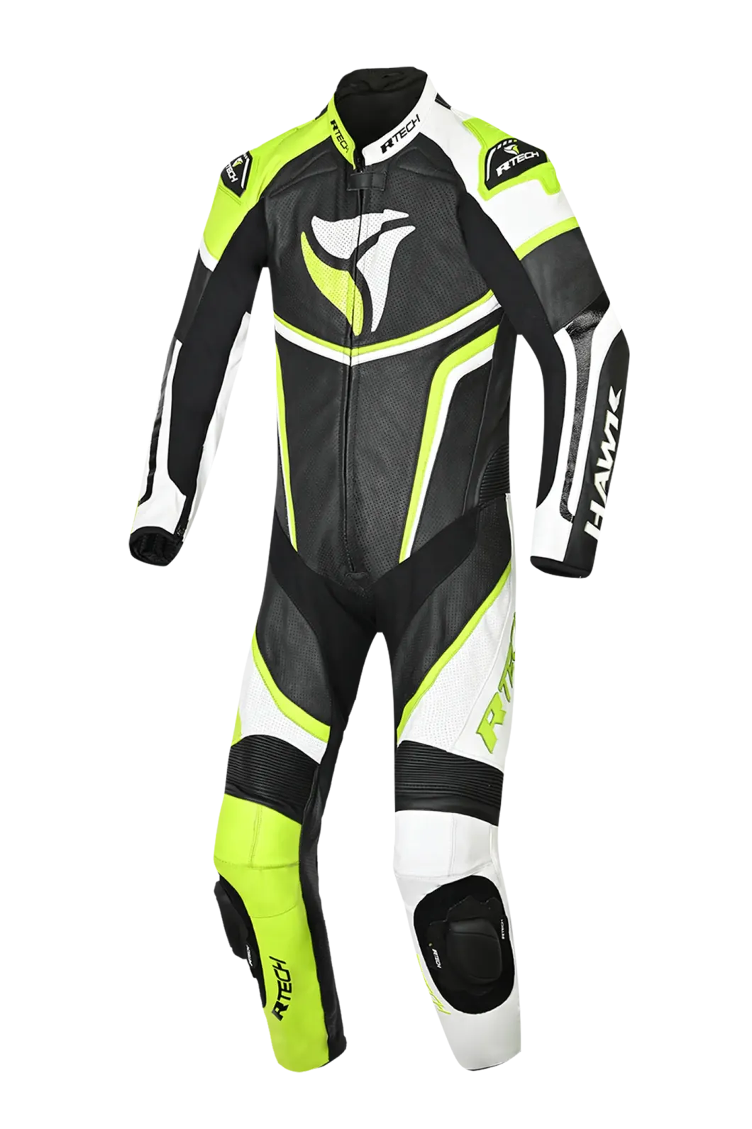 R-Tech Hawk 1 Pc Black White Yellow Fluor