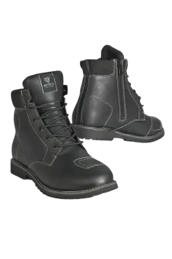 R-TECH HERITAGE WP STIVALI DI MOTO IN PELLE NERO
