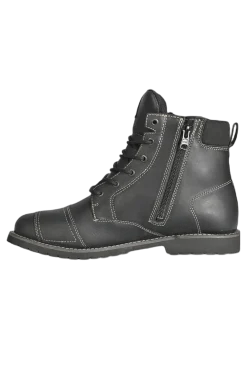 R-TECH HERITAGE WP STIVALI DI MOTO IN PELLE NERO