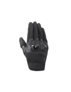 R-Tech Jet Evo Black Motorcycle Gloves