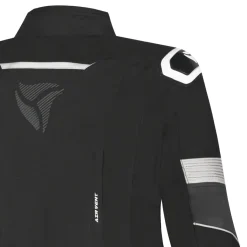 R-TECH KNIGHT RIDER GIACCA DI MOTO 3 IN 1 DONNA TESSUTO LUNGA NERO ANTRACITE BIANCO