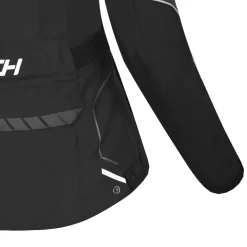 R-TECH KNIGHT RIDER GIACCA DI MOTO 3 IN 1 DONNA TESSUTO LUNGA NERO ANTRACITE BIANCO