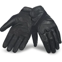 R-TECH KNIGHT RIDER GUANTI DI MOTO ESTIVI NERO