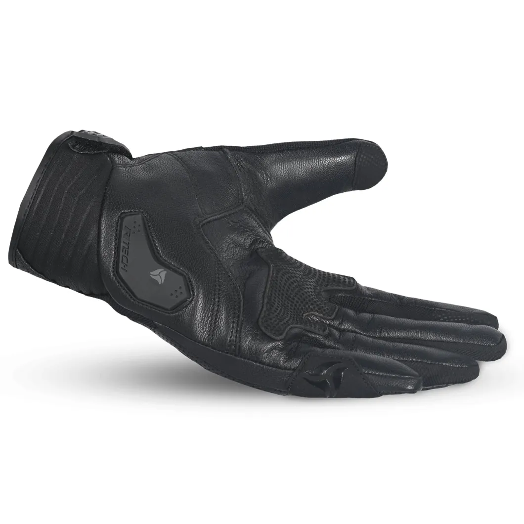 R-TECH KNIGHT RIDER GUANTI DI MOTO ESTIVI NERO