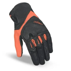 R-TECH KNIGHT RIDER GUANTI DI MOTO ESTIVI NERO ROSSO