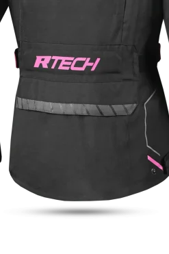 R-TECH KNIGHT RIDER 3IN1 LADY (Long) Black/Fuchsia.