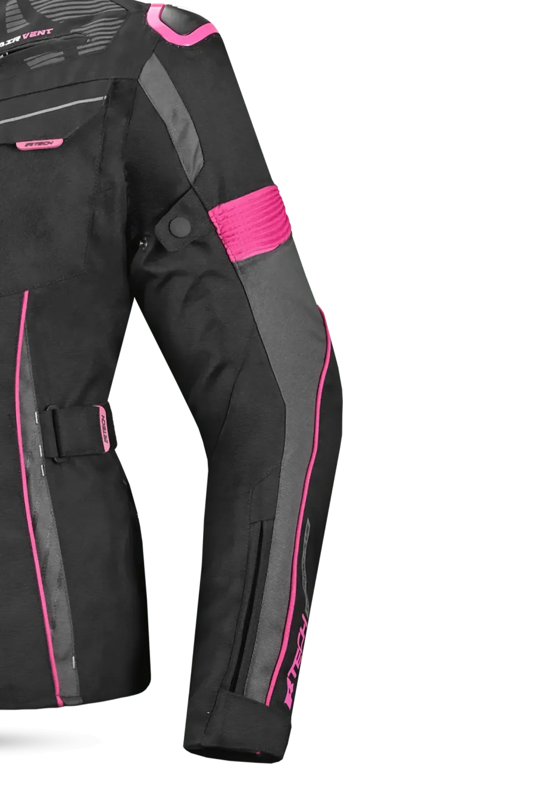 R-TECH KNIGHT RIDER 3IN1 LADY (Long) Black/Fuchsia.