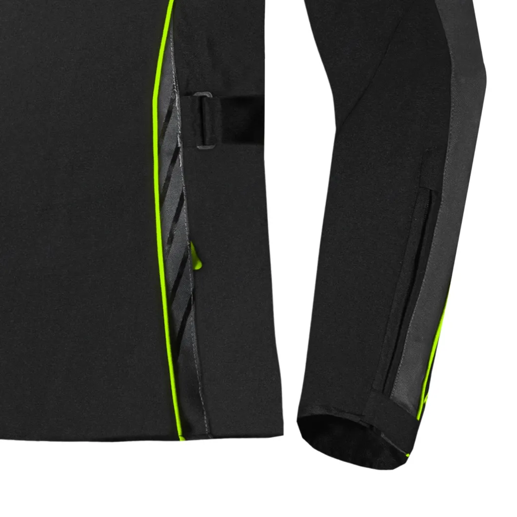 R-Tech Knight Rider Long Three Layer - Black/Anthracite/Fluorescent Yellow