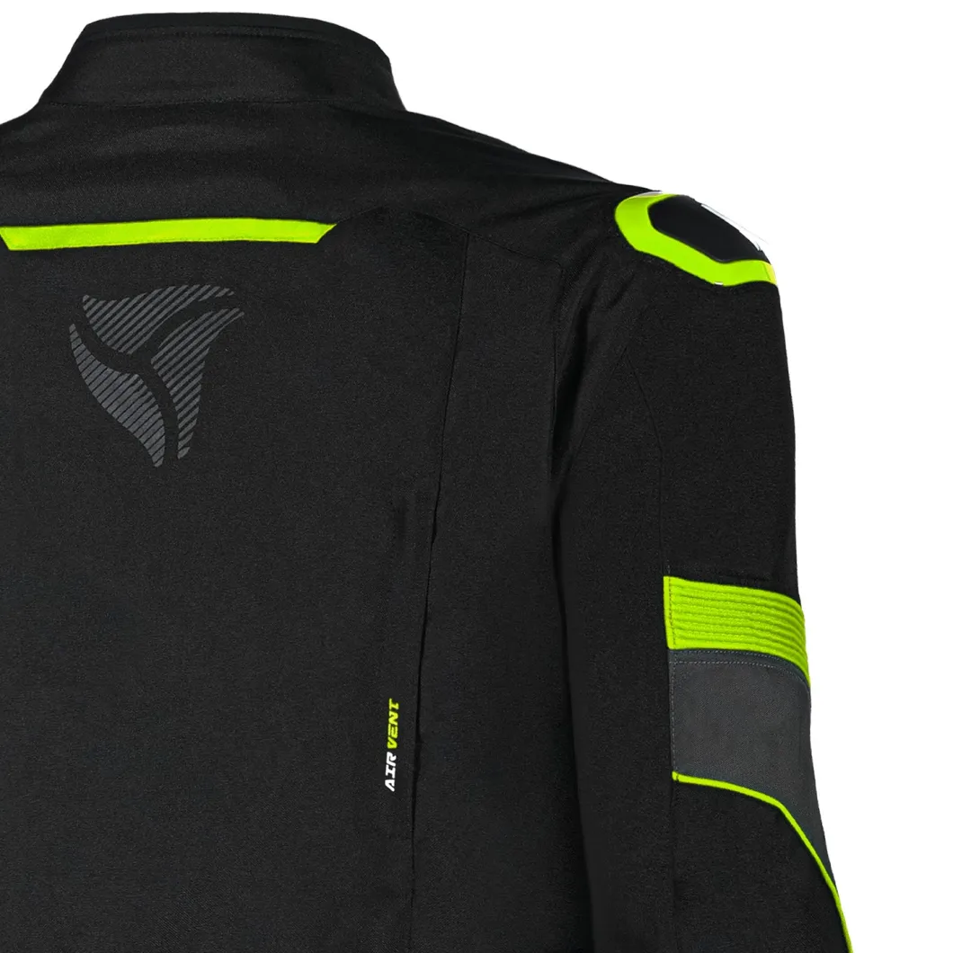 R-Tech Knight Rider Long Three Layer - Black/Anthracite/Fluorescent Yellow