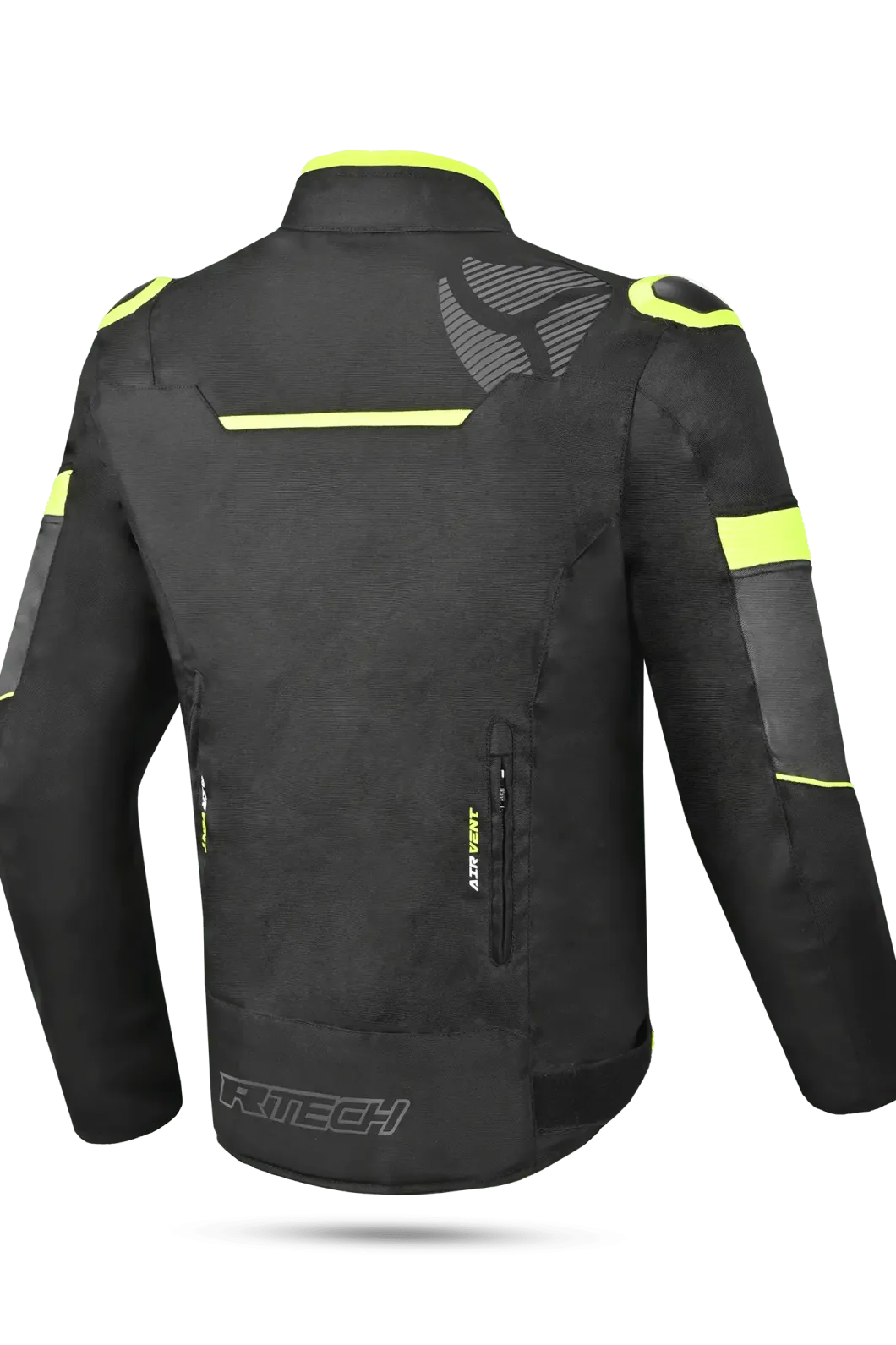 R-Tech Knight Rider Short Three Layers - Black/Anthracite/Fluorescent Yellow