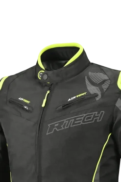 R-Tech Knight Rider Short Three Layers - Black/Anthracite/Fluorescent Yellow