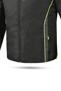 R-Tech Knight Rider Short Three Layers - Black/Anthracite/Fluorescent Yellow