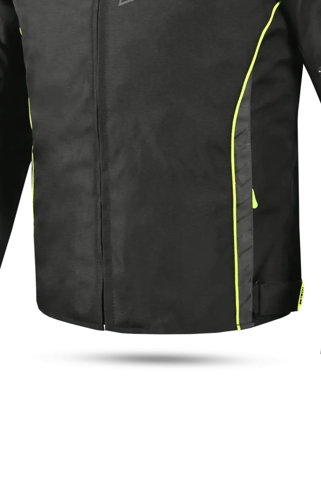 R-Tech Knight Rider Short Three Layers - Black/Anthracite/Fluorescent Yellow
