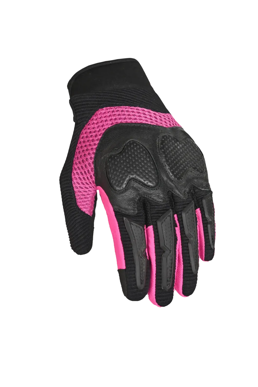 R-TECH - LADY CRUISER TEXTILE GLOVES BLACK/PINK