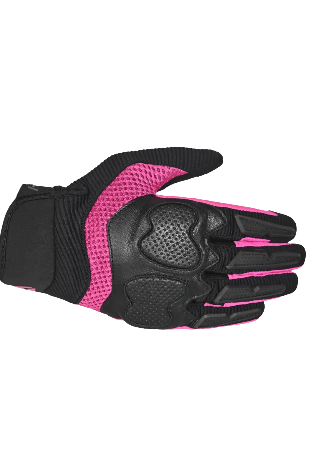 R-TECH - LADY CRUISER TEXTILE GLOVES BLACK/PINK