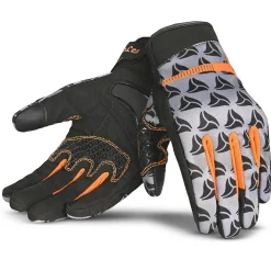 R-Tech Leopard Orange Textile Glove