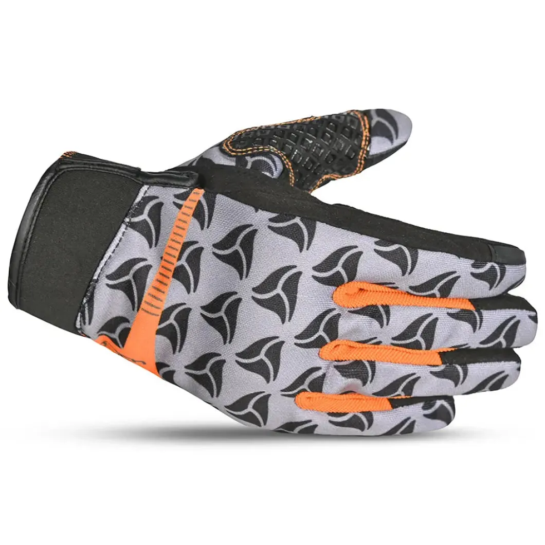 R-Tech Leopard Orange Textile Glove