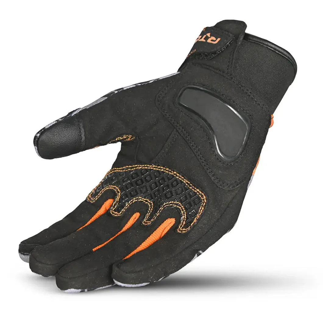 R-Tech Leopard Orange Textile Glove
