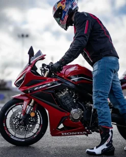 R-Tech Marshal Green Textile Motorcycle Jackets